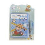 Price and Buy Labubu Buttoned Notebook in Cute Design – 30 Sheets with Pen Included - Image 3