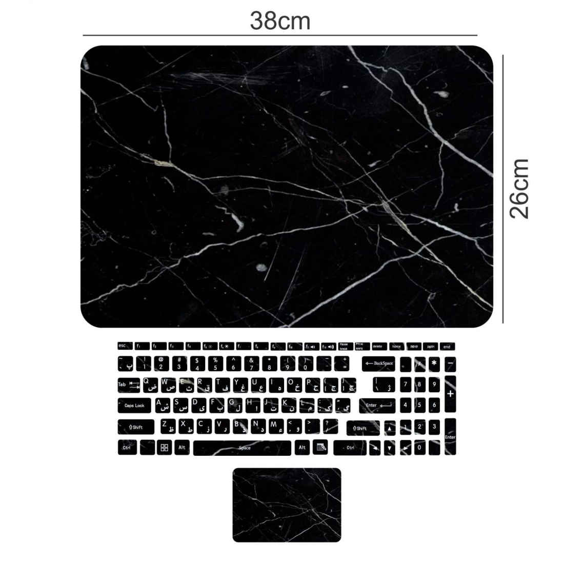 Price and Buy Laptop & Keyboard Stickers Model Galaxy - Image 3