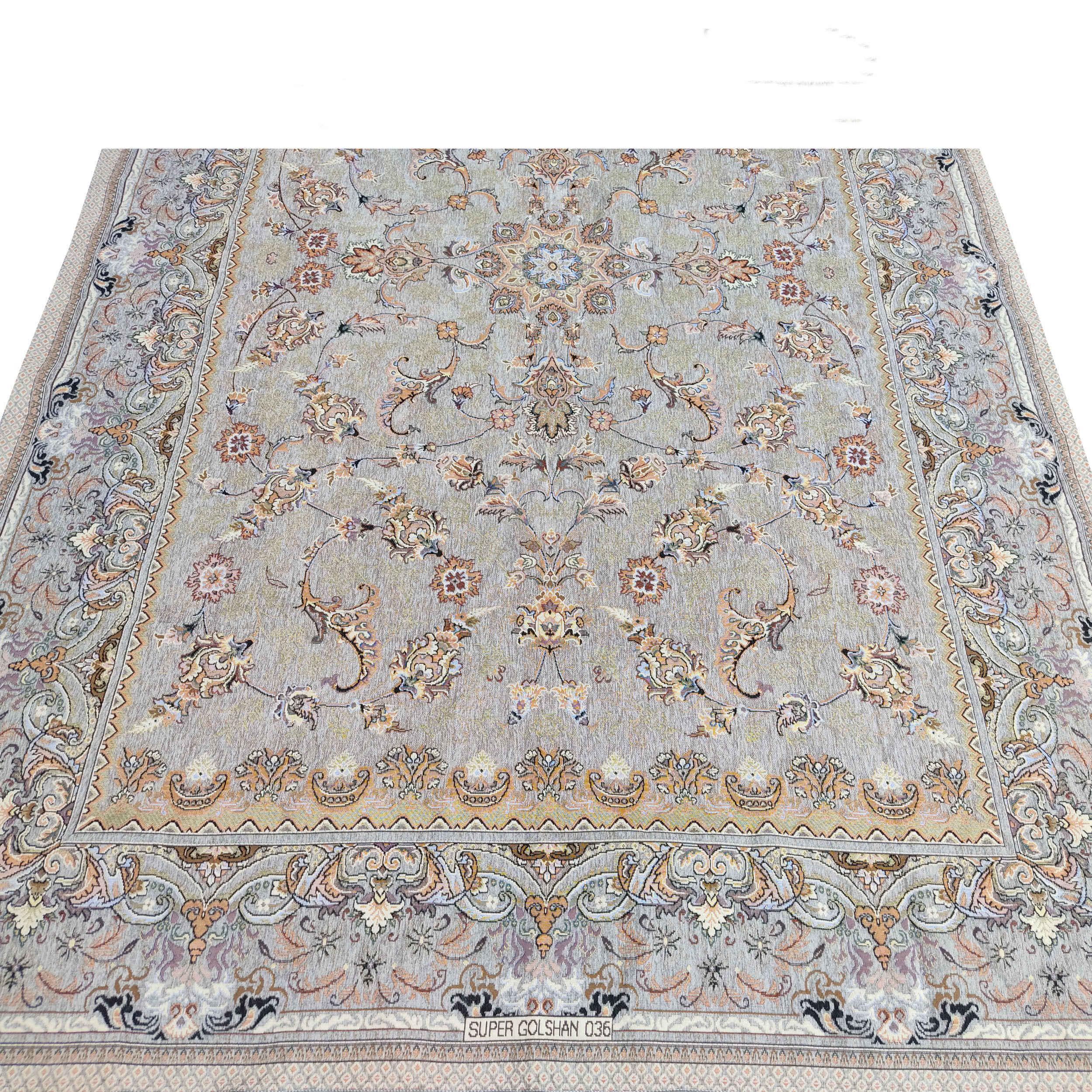 Price and Buy Large Boho Persian Style Indoor Floor Mat Floral Design - Image 5
