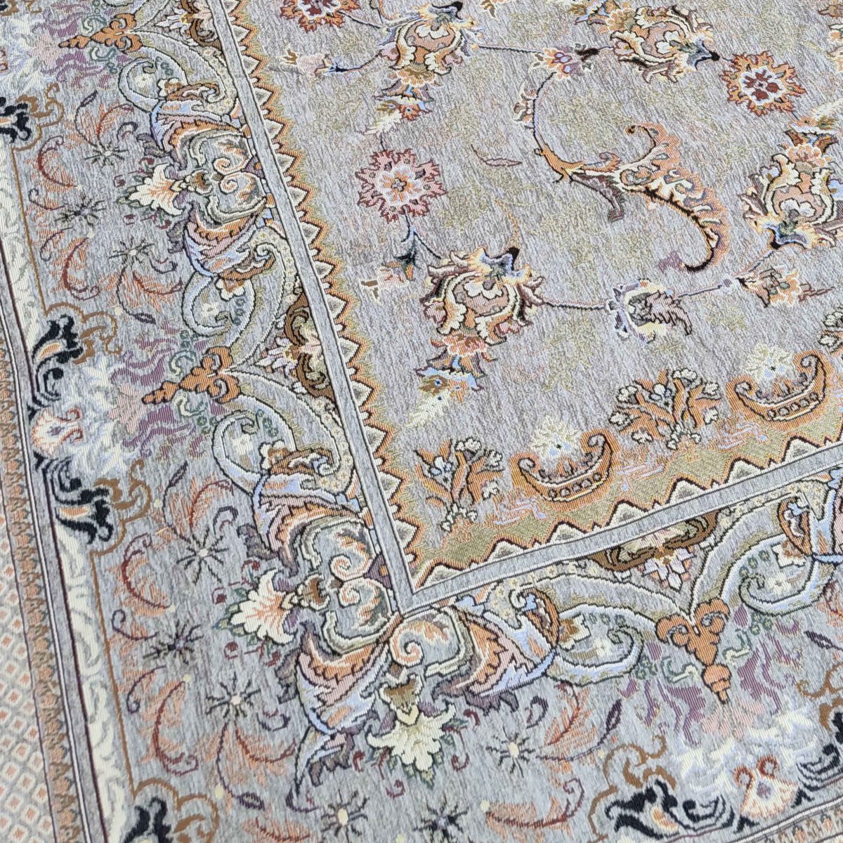 Price and Buy Large Boho Persian Style Indoor Floor Mat Floral Design - Image 7