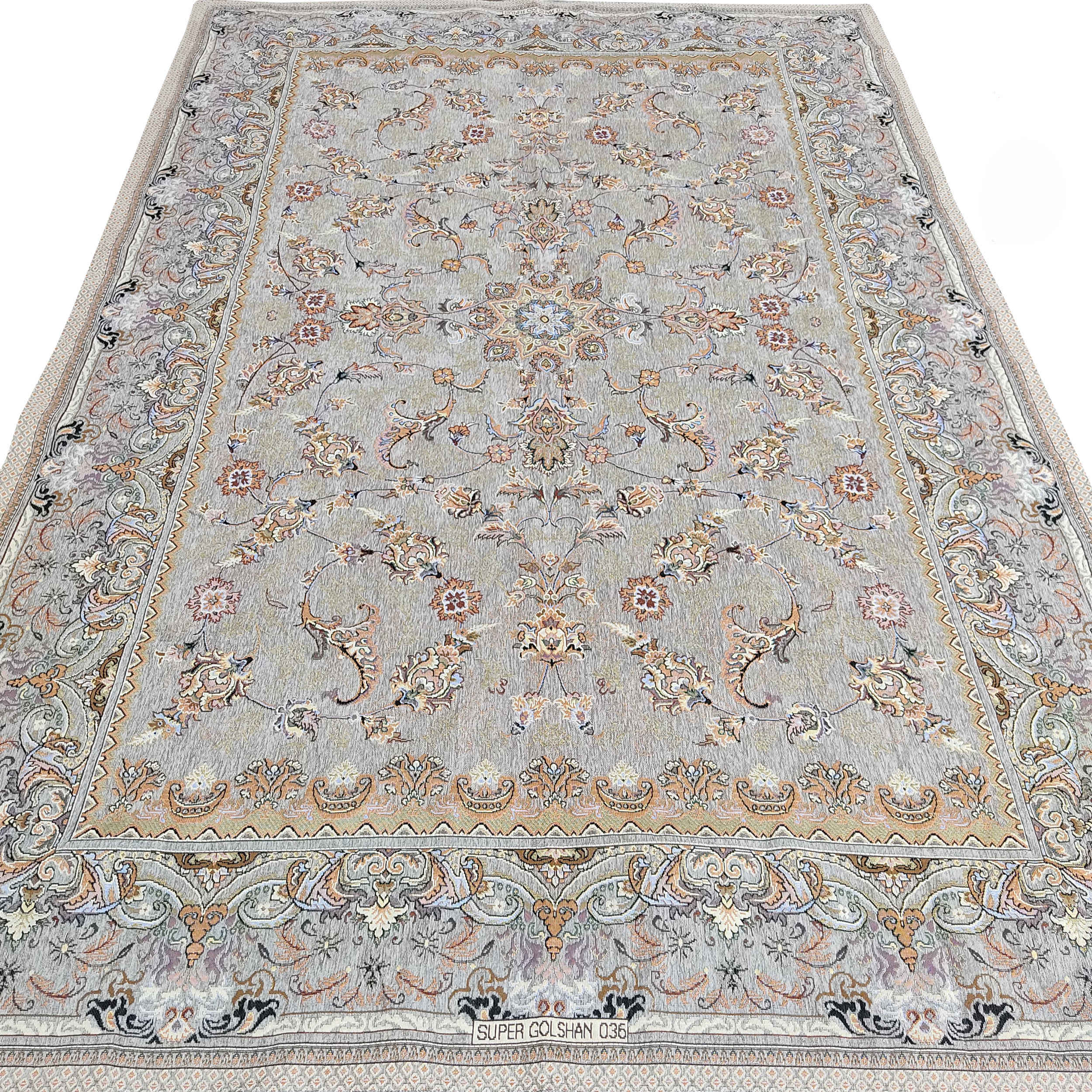 Price and Buy Large Boho Persian Style Indoor Floor Mat Floral Design - Image 8