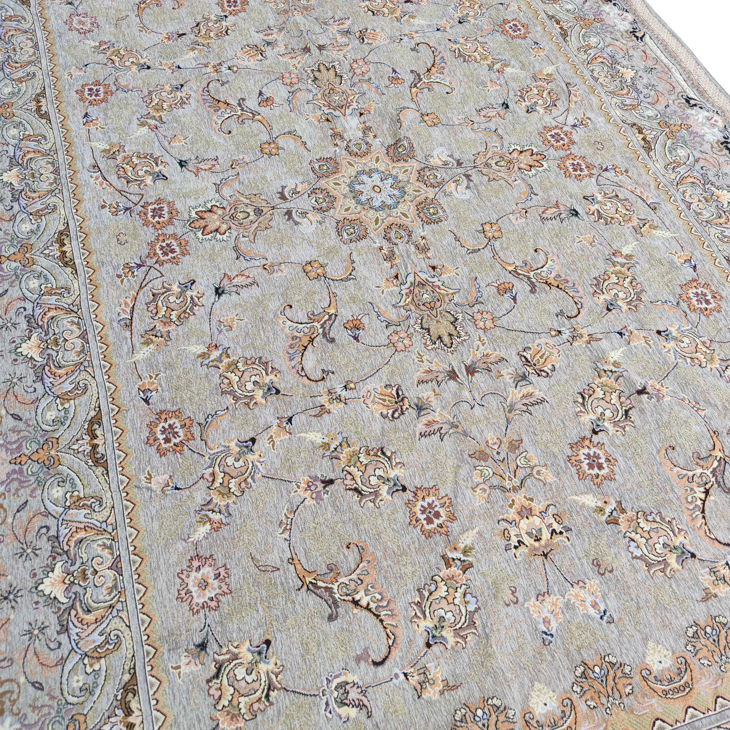 Price and Buy Large Boho Persian Style Indoor Floor Mat Floral Design - Image 9