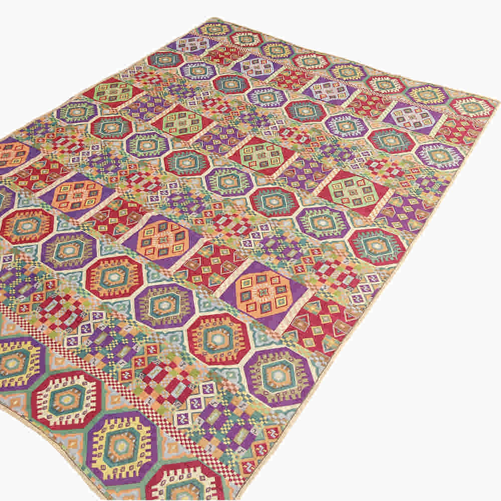 Price and Buy Large Boho Persian Style Indoor Floor Mat Khesht - Image 4