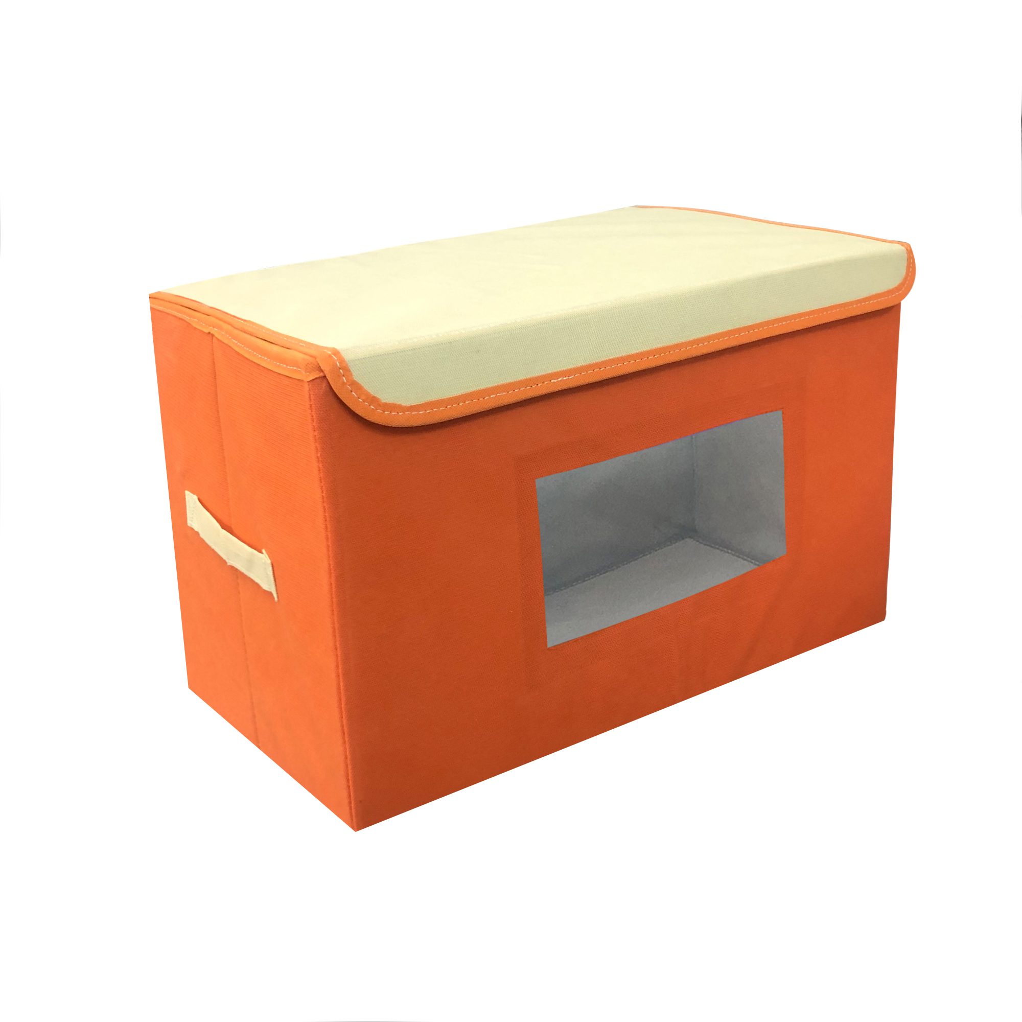 Price and Buy Large Size Soft Clothes Organizer – Fabric Storage Box with Lid and Cardboard Walls, Ideal for Wardrobes & Closets_6903ea6c58954.jpeg Price and Buy Large Size Soft Clothes Organizer – Fabric Storage Box with Lid and Cardboard Walls, Ideal for Wardrobes & Closets - Image 9