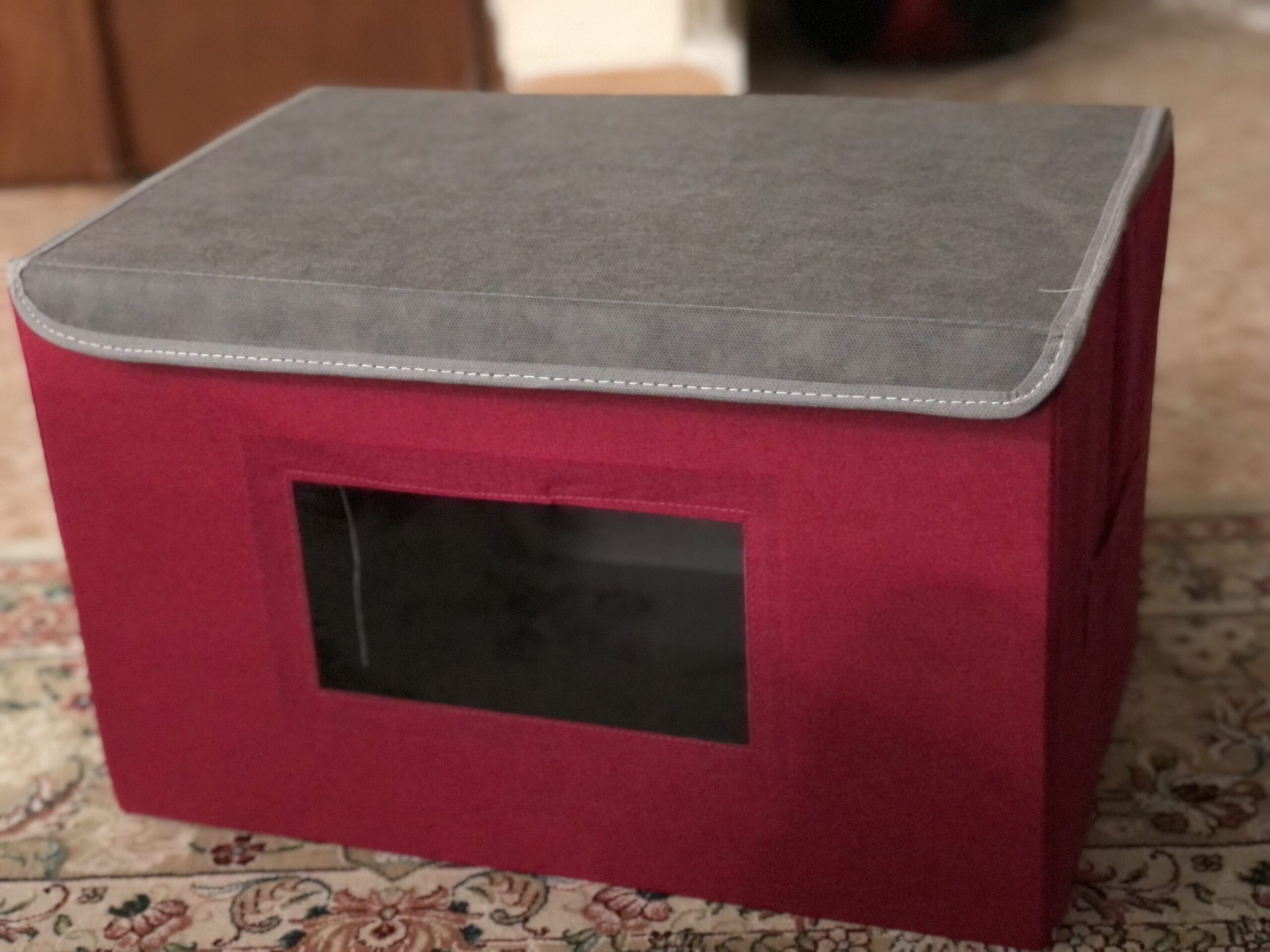 Price and Buy Large Size Soft Clothes Organizer – Fabric Storage Box with Lid and Cardboard Walls, Ideal for Wardrobes & Closets_6903ea753c8c2.jpeg Price and Buy Large Size Soft Clothes Organizer – Fabric Storage Box with Lid and Cardboard Walls, Ideal for Wardrobes & Closets - Image 11