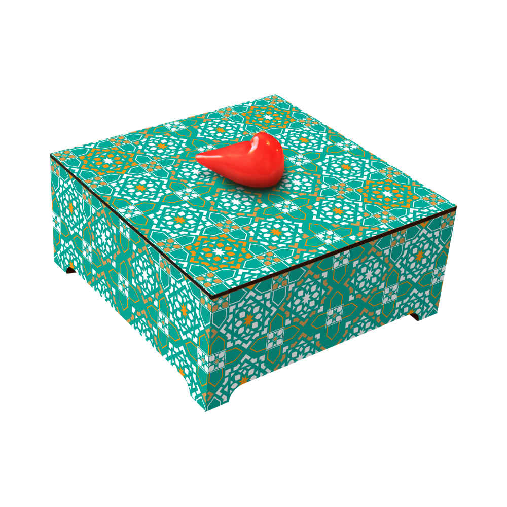 Price and Buy Laya Candy Organizer Box Crafted in Wood - Image 3
