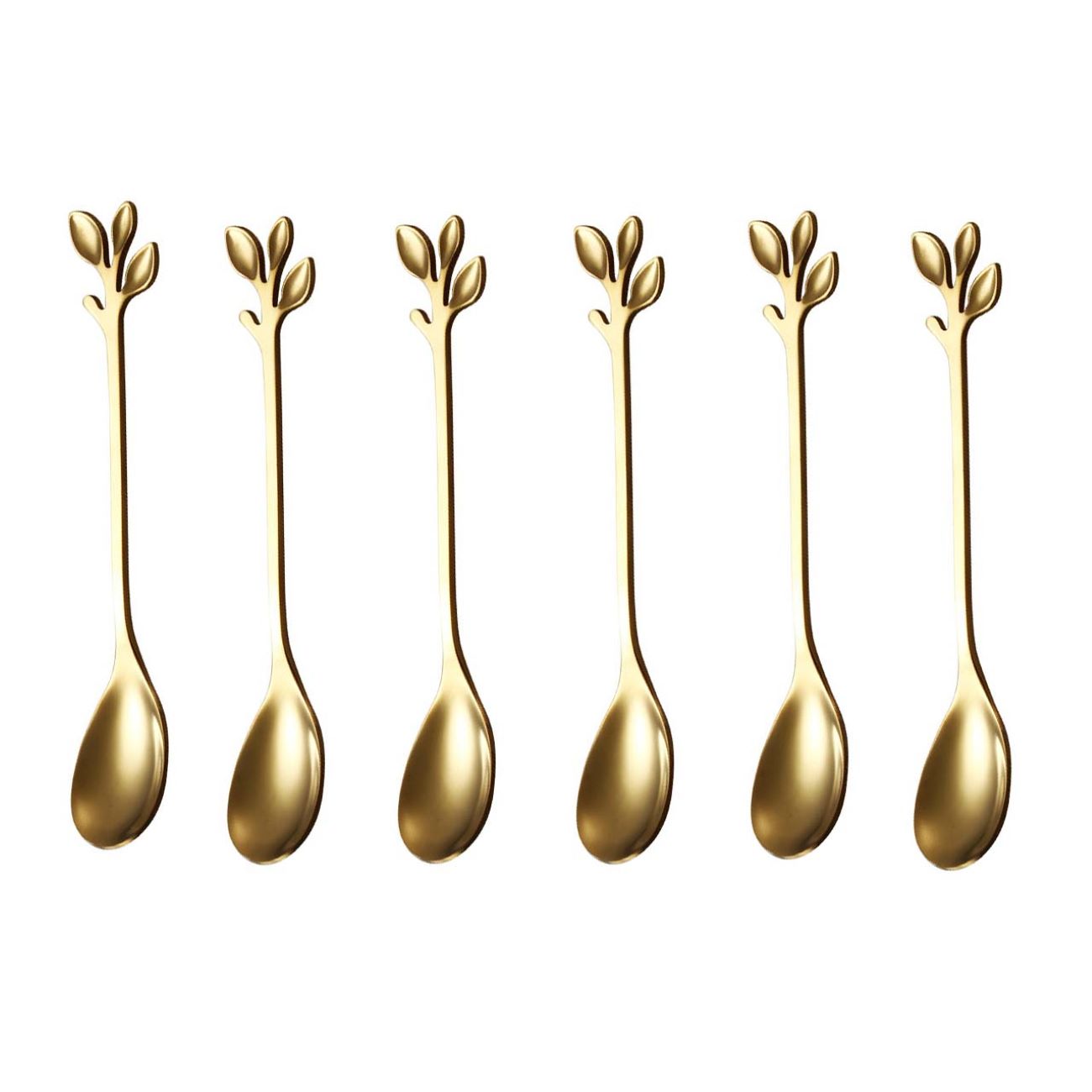 Price and Buy Leaf Design Tea Spoon Set – Elegant 6-Piece Collection for Stylish Dining_69023be484dbb.jpeg Price and Buy Leaf Design Tea Spoon Set – Elegant 6-Piece Collection for Stylish Dining - Image 1