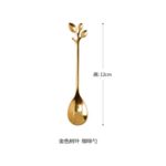 Price and Buy Leaf Design Tea Spoon Set – Elegant 6-Piece Collection for Stylish Dining - Image 4