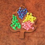 Price and Buy Leaf-Shaped MDF Wooden Tray with Three Sections (Set of 2) - Image 5