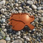 Price and Buy Leaf-Shaped MDF Wooden Tray with Three Sections (Set of 2) - Image 6