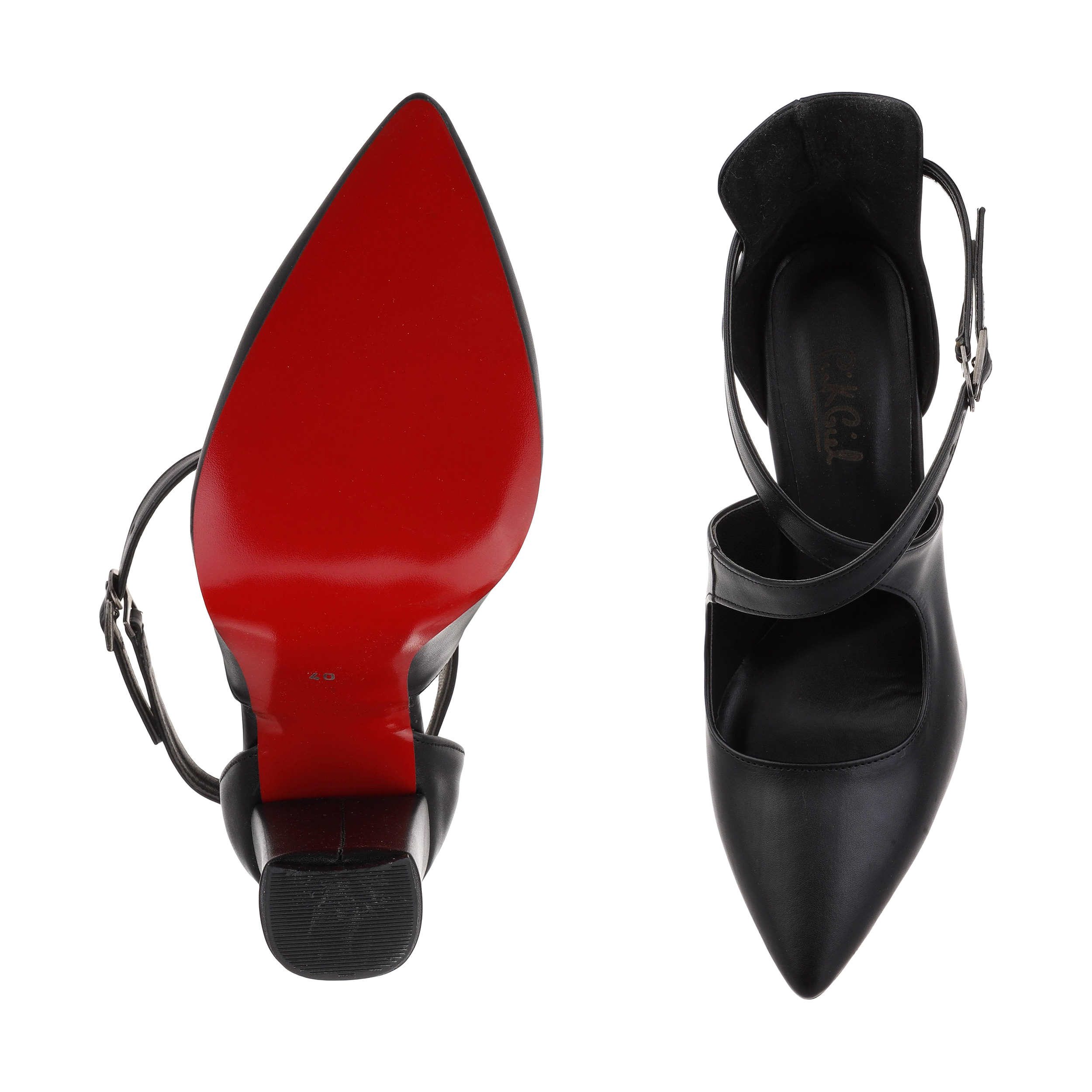 Price and Buy Leather Ankle Strap High Heels Pointed Toe for Women - Image 4