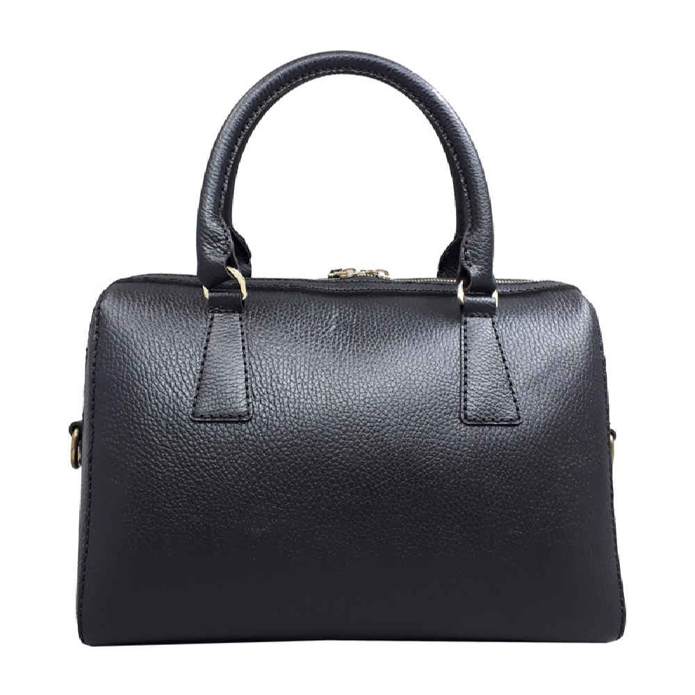 Price and Buy Leather Bauletto Handbag with Top Handle & Large Capacity - Image 4