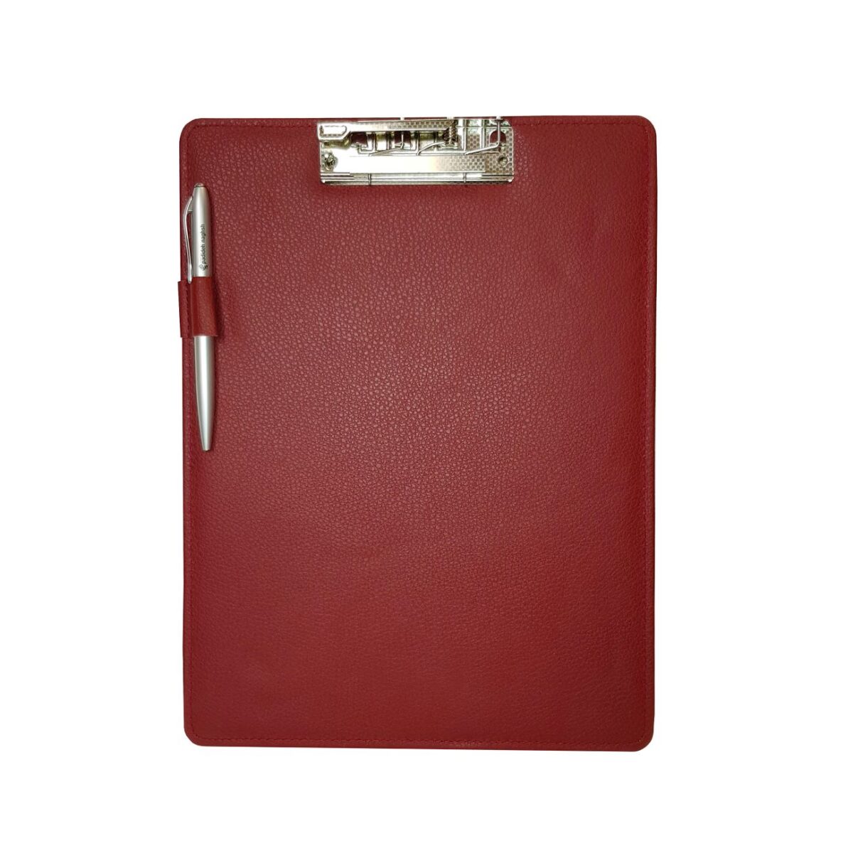 Price and Buy Leather Clipboard with Navy Blue Pen - Image 6