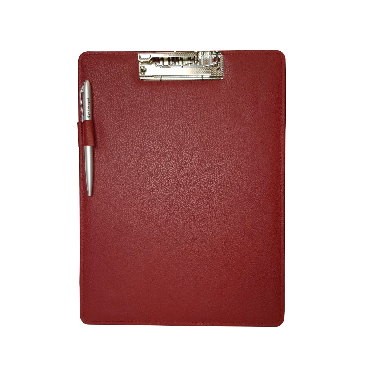 Price and Buy Leather Clipboard with Navy Blue Pen - Image 6