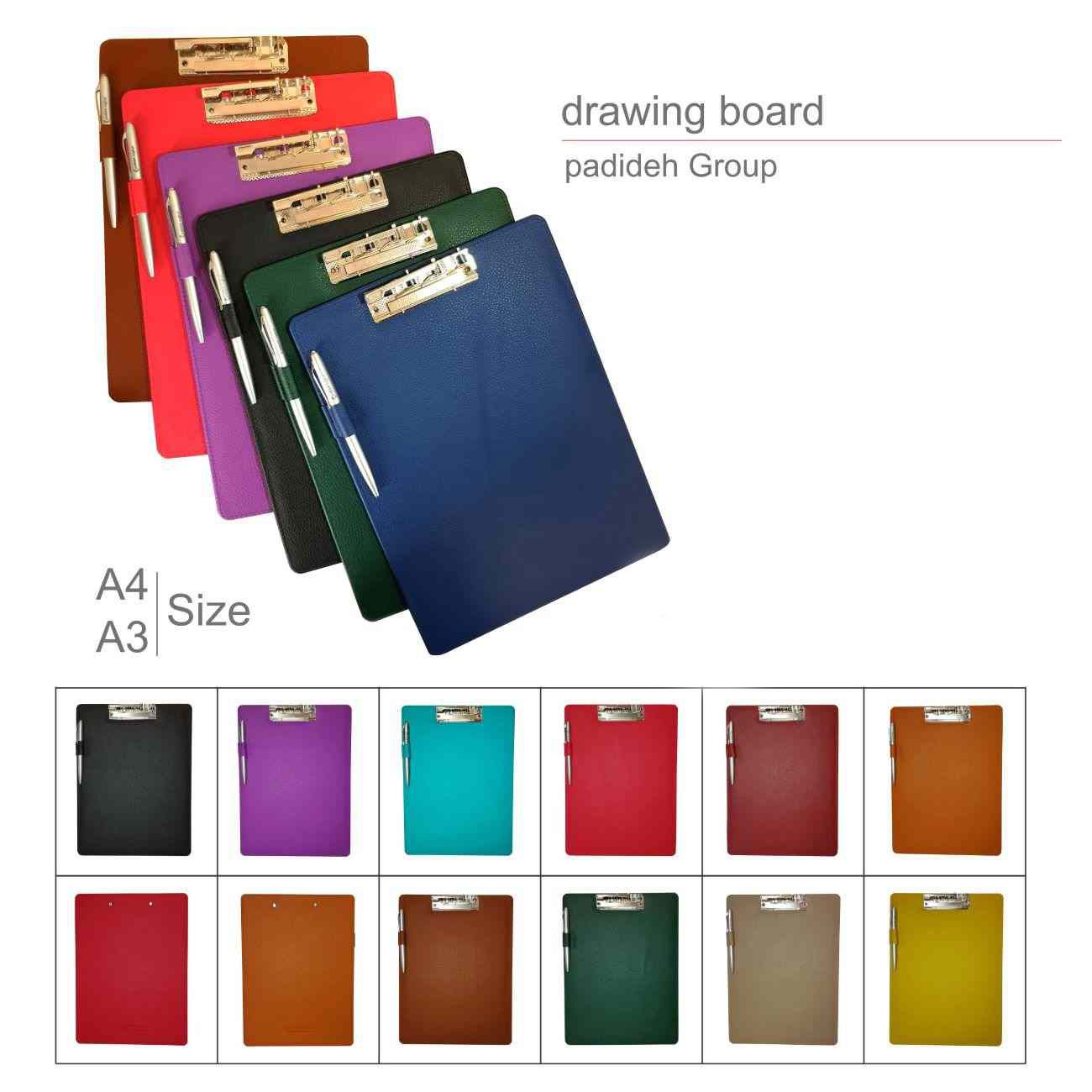 Price and Buy Leather Clipboard with Navy Blue Pen - Image 8