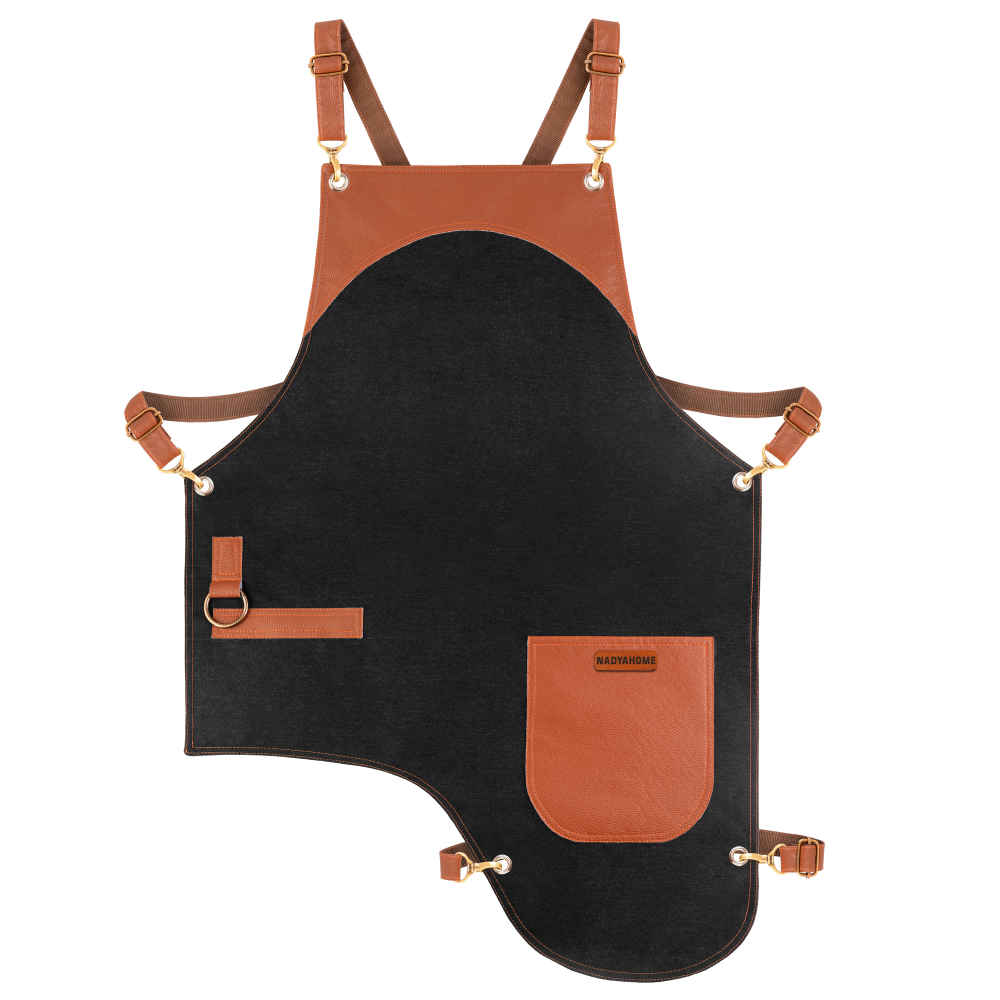 Price and Buy Leather & Fabric Barista Apron – Stylish & Durable - Image 9