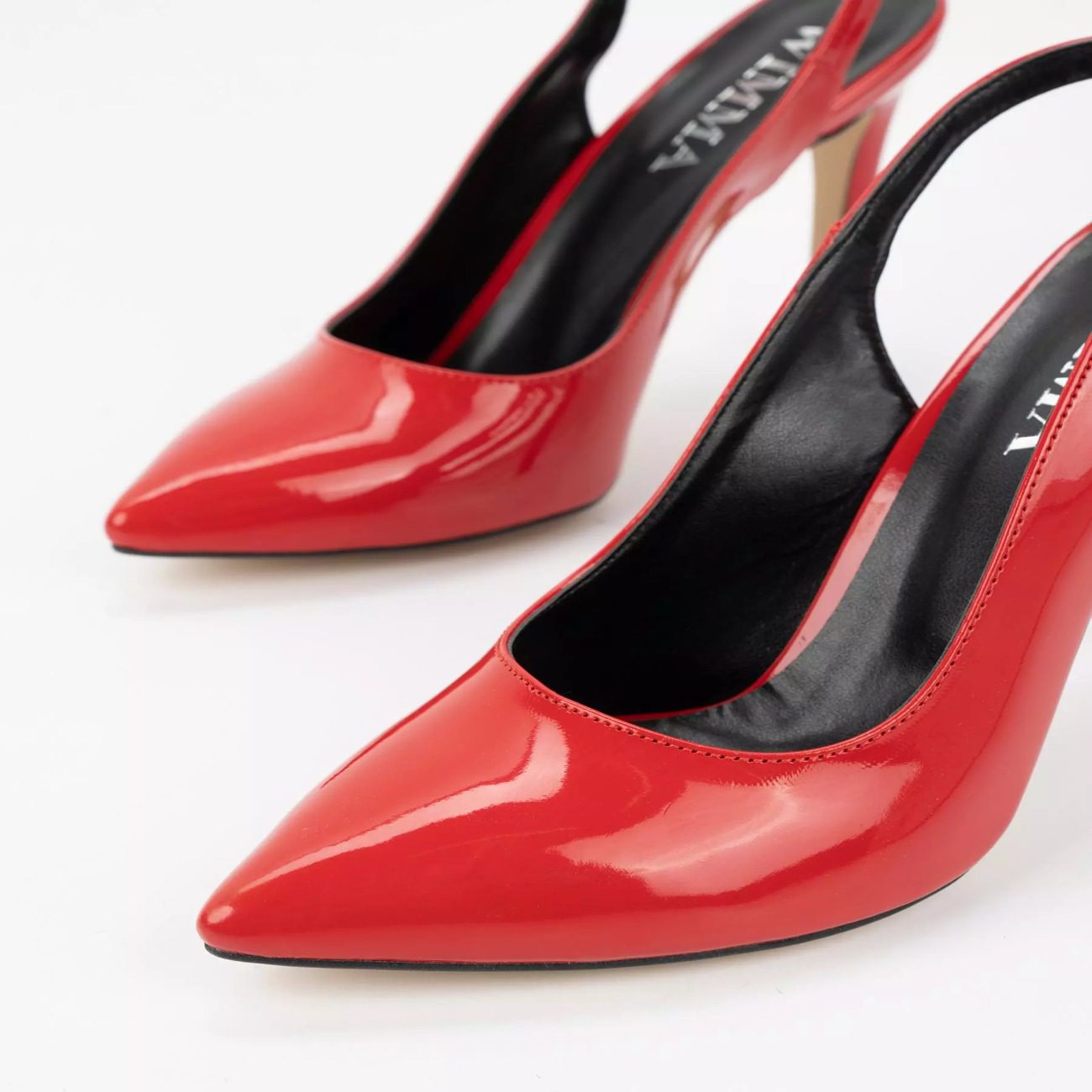 Price and Buy Leather High Heels Pointed Toe Pump for Women - Image 4