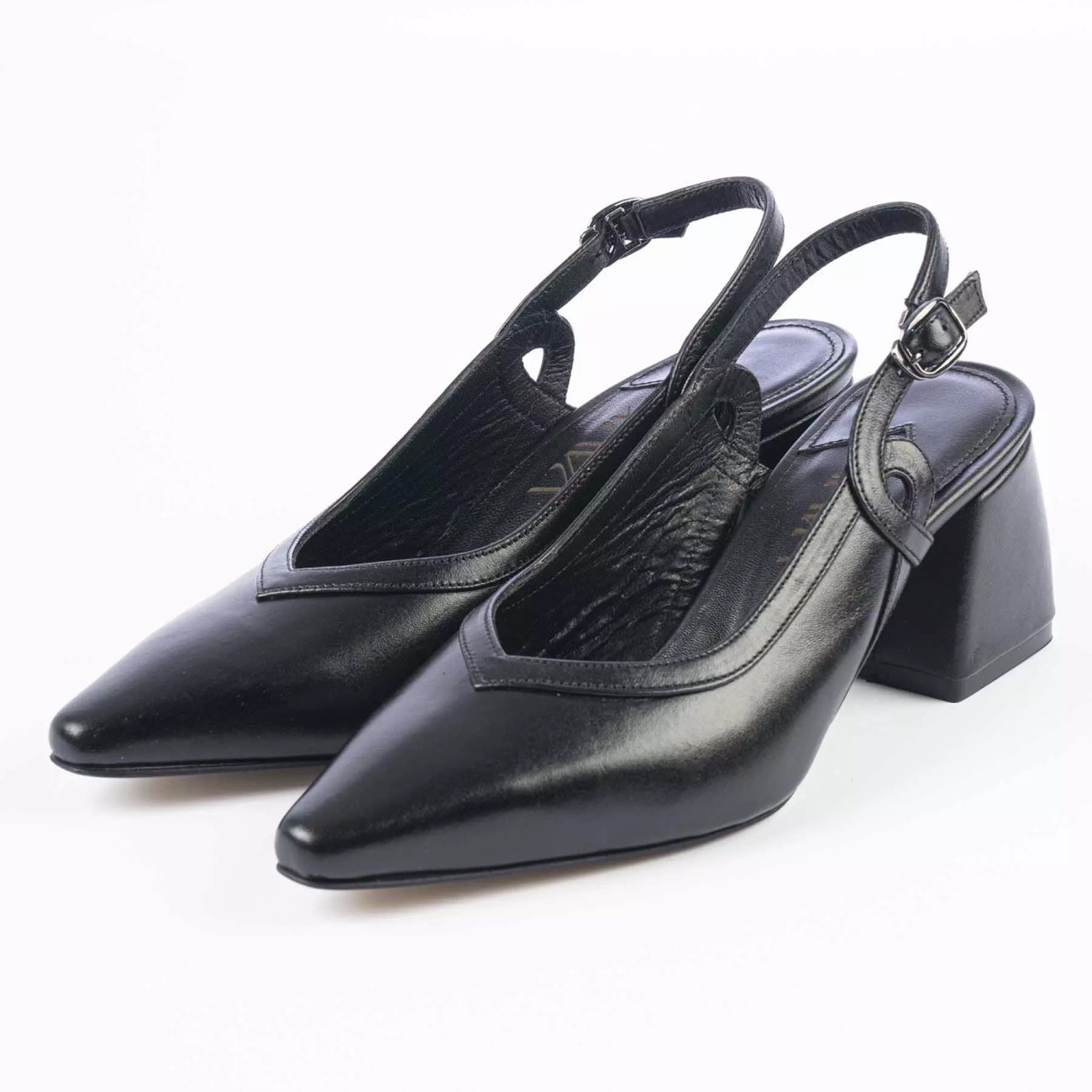 Price and Buy Leather Pump Heels Pointed Toe for Women Xava - Image 4