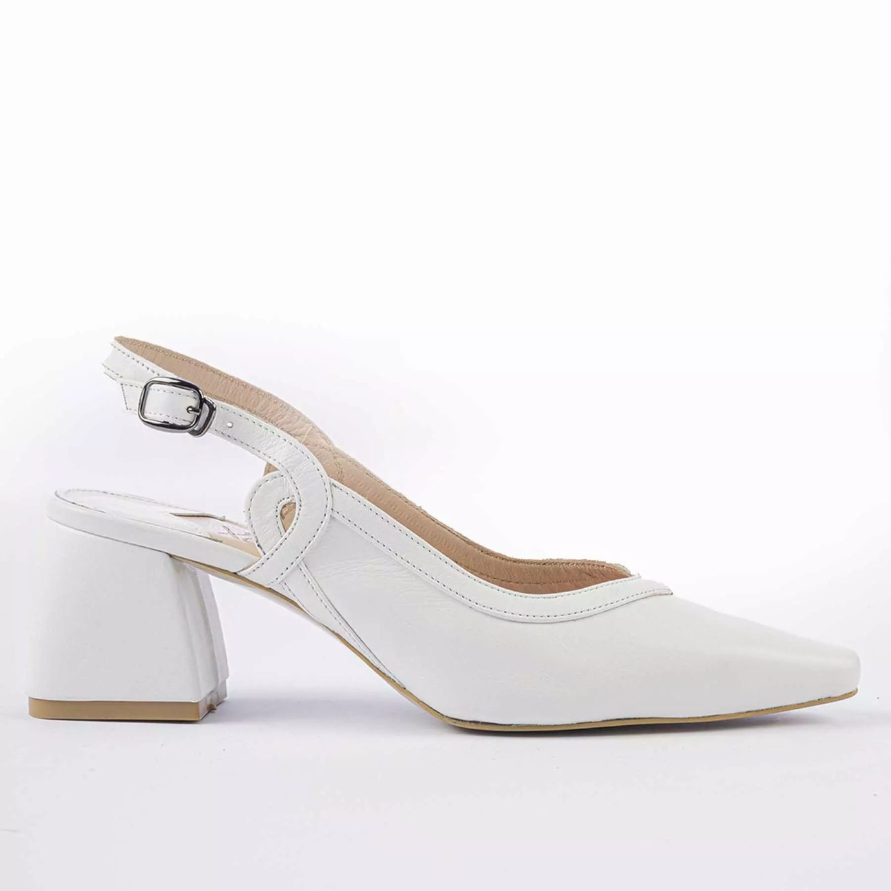 Price and Buy Leather Pump Heels Pointed Toe for Women Xava - Image 6