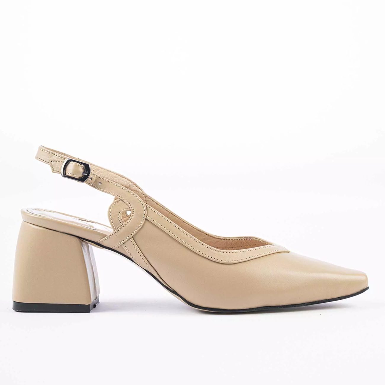 Price and Buy Leather Pump Heels Pointed Toe for Women Xava - Image 7