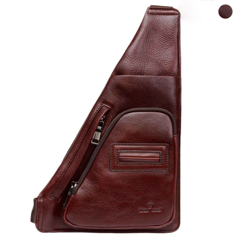 Price and Buy Leather Sling Shoulder Bag Featuring Multiple Compartments - Image 4