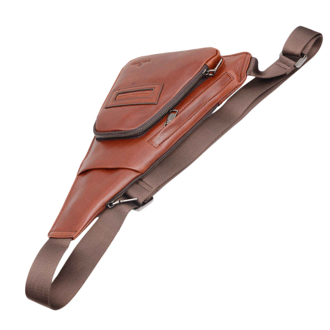 Price and Buy Leather Sling Shoulder Bag Featuring Multiple Compartments - Image 6