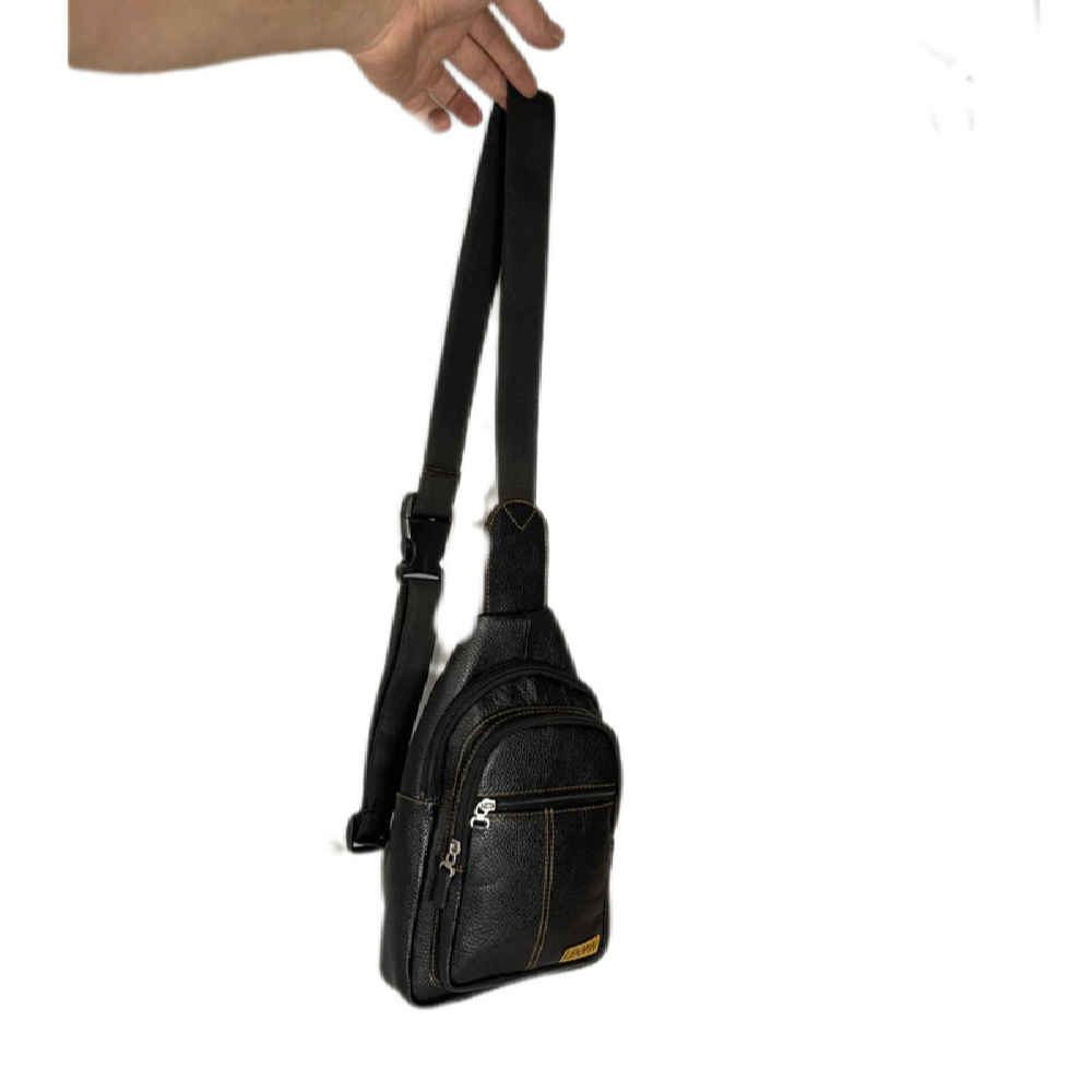 Price and Buy Leather Sling Shoulder Bag for Men & Women Model Lidoma - Image 3