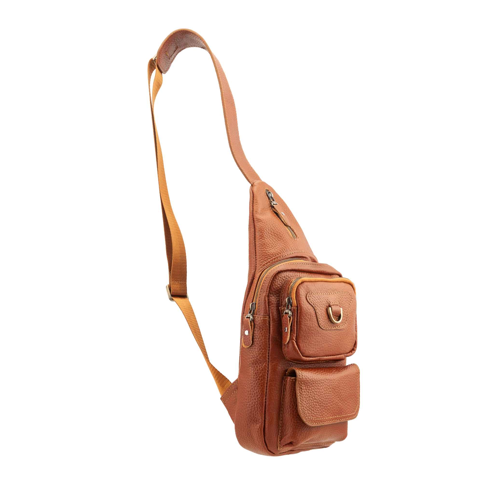 Price and Buy Leather Sling Shoulder Bag for Men & Women Model Nahal - Image 3