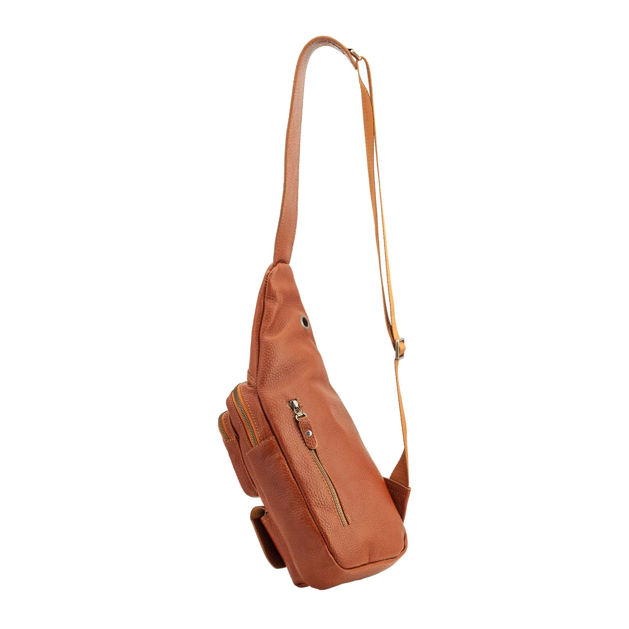 Price and Buy Leather Sling Shoulder Bag for Men & Women Model Nahal - Image 4