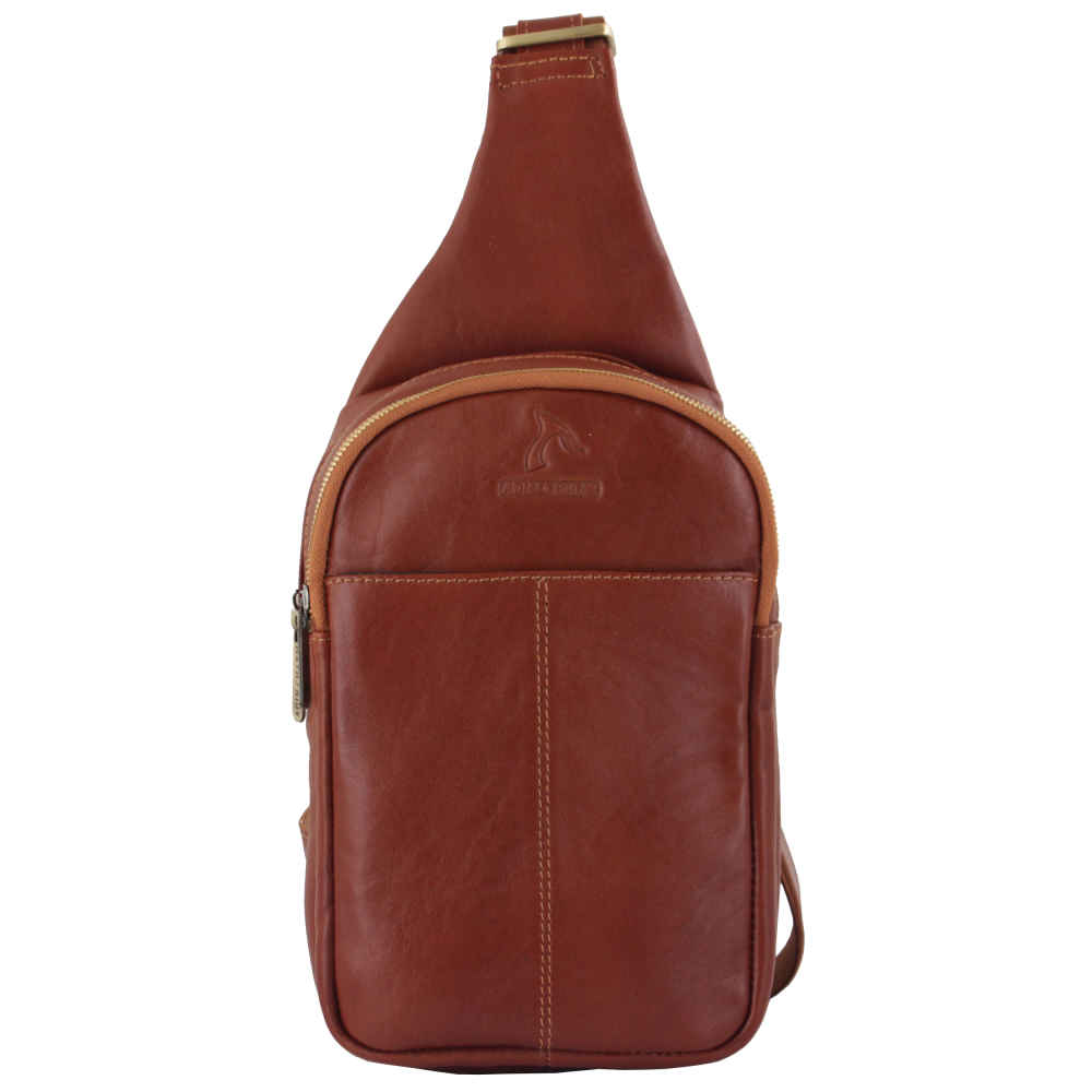 Price and Buy Leather Sling Shoulder Bag Luxurious Handcrafted Barez - Image 3