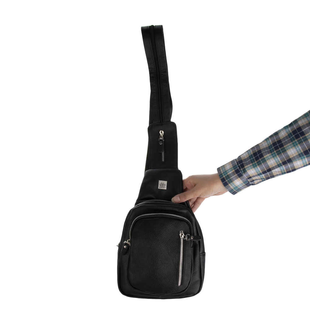 Price and Buy Leather Sling Shoulder Bag Luxurious Handcrafted Royal - Image 3