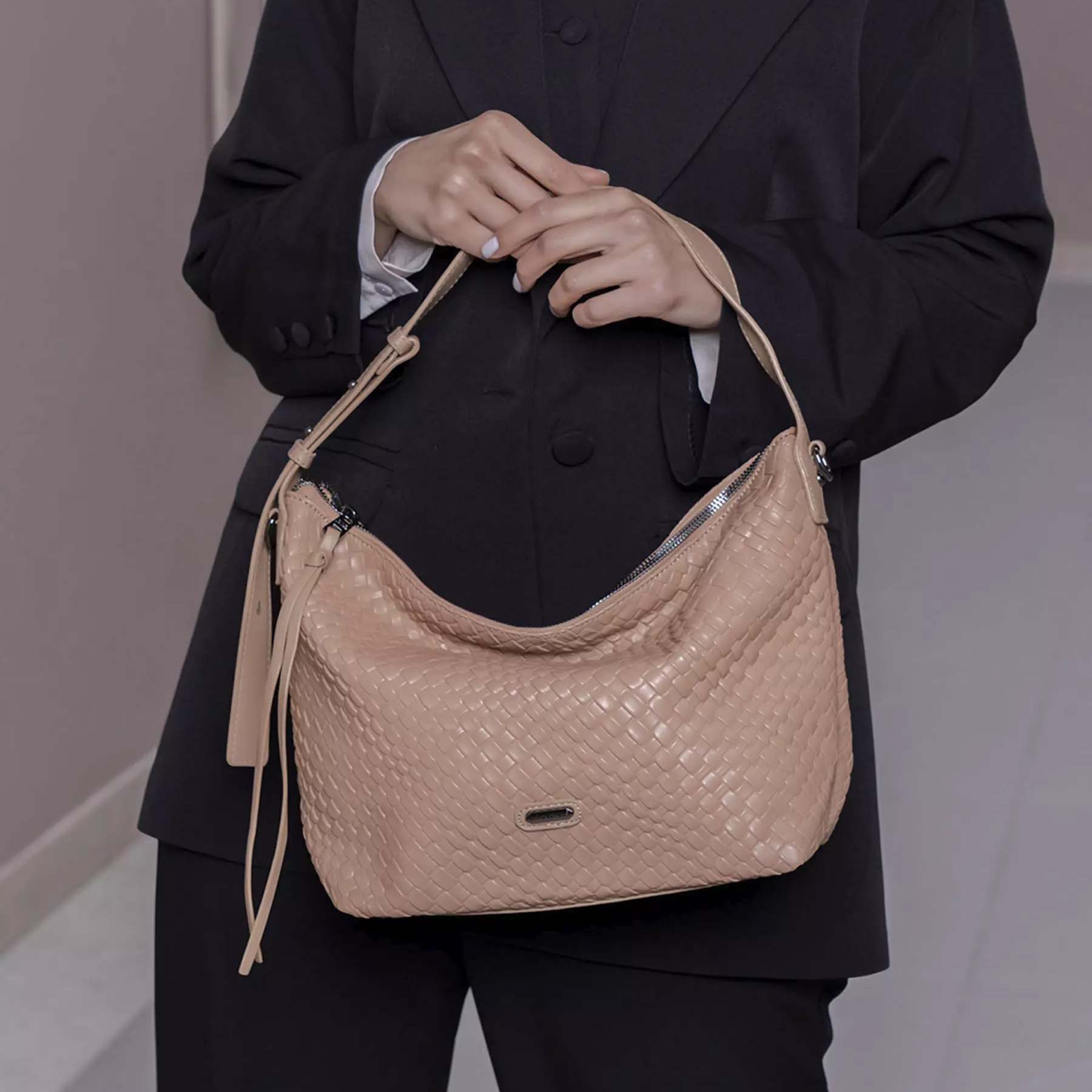 Price and Buy Leather Slouchy Bag – Hobo Style, Model Snake - Image 9