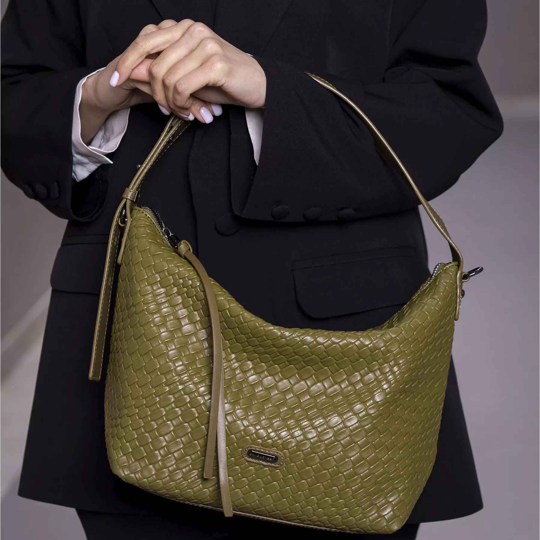 Price and Buy Leather Slouchy Bag – Hobo Style, Model Snake - Image 14