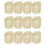 Price and Buy LED Flameless Candle – Battery Powered, Flame-Free and Mess-Free – Elegant Ambient Decor (12x)
