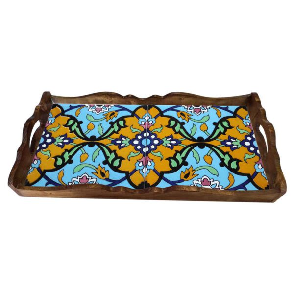 Price and Buy Leila Tray with Persian Design – Ideal for Snacks and Beverages_68fc47b34dbf4.jpeg Price and Buy Leila Tray with Persian Design – Ideal for Snacks and Beverages