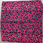 Price and Buy Leopard Print Mini Scarf – Pink, Blue & White – Design for Stylish Looks - Image 3