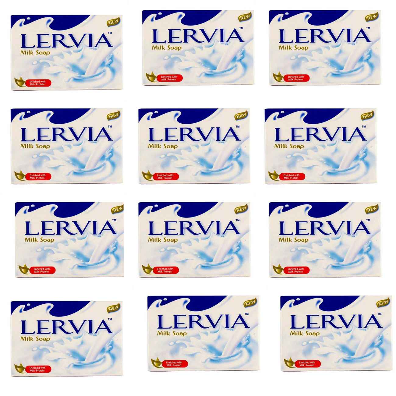 Price and Buy Lervia Whitening and Brightening Soap with Milk Extract (Pack of 12)_6900b61922edc.jpeg Price and Buy Lervia Whitening and Brightening Soap with Milk Extract (Pack of 12) - Image 1