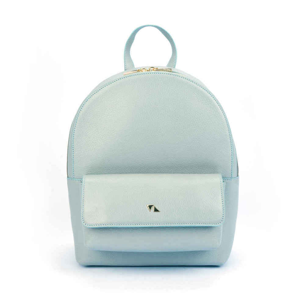 Price and Buy Light Blue Leather Women’s Backpack – Model Shahrzad