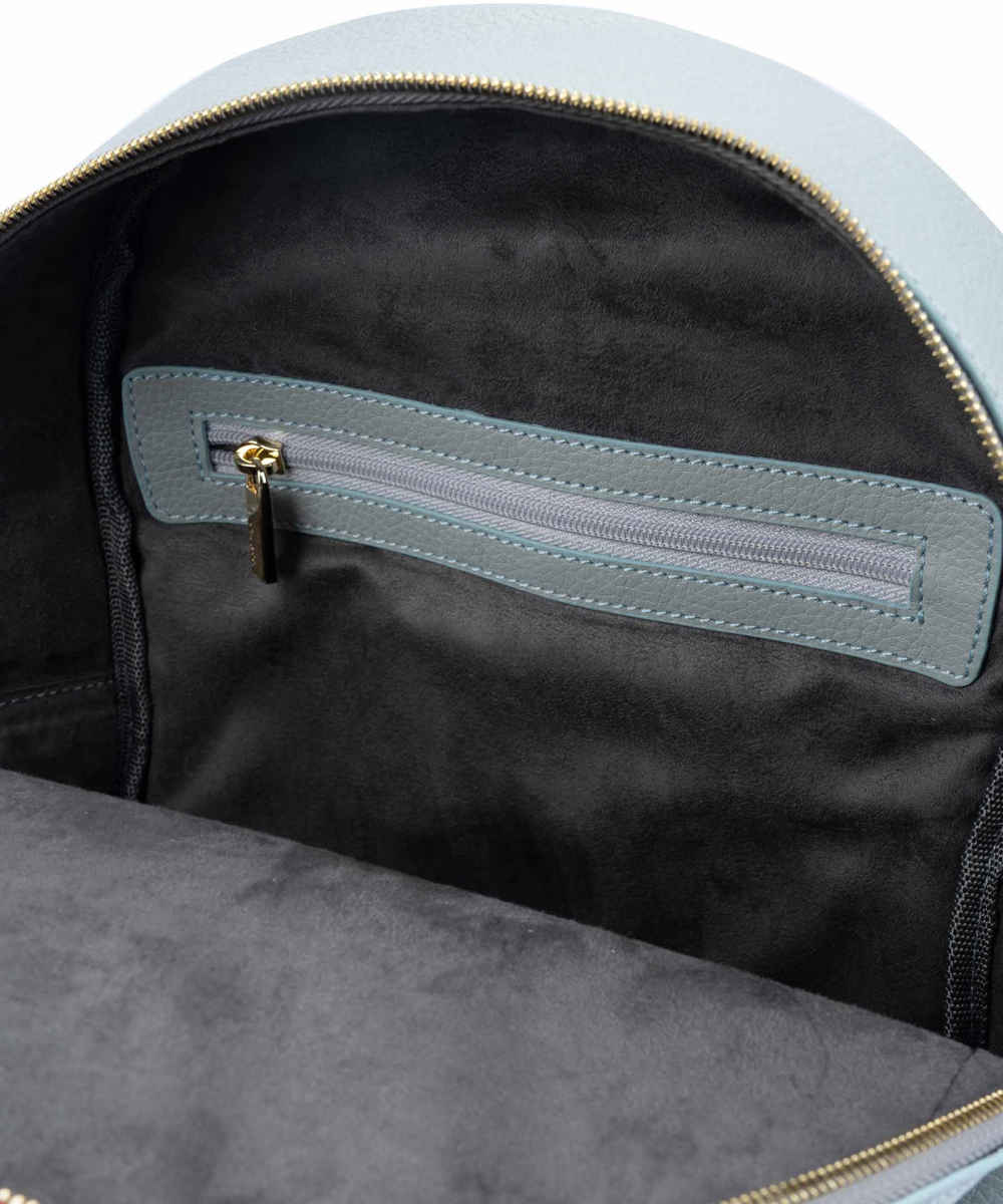 Price and Buy Light Blue Leather Women’s Backpack – Model Shahrzad - Image 4