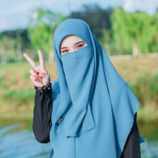 Price and Buy Light Blue Muslim Square Scarf & Half Niqab Set for Women_68fdc3aca00fd.jpeg Price and Buy Light Blue Muslim Square Scarf & Half Niqab Set for Women
