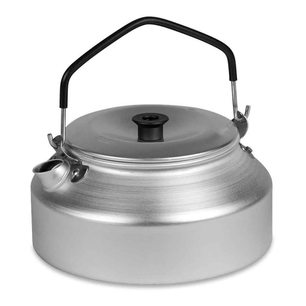 Price and Buy Lightweight 0.9-Liter Outdoor Camping Kettle – Efficient for Campfires