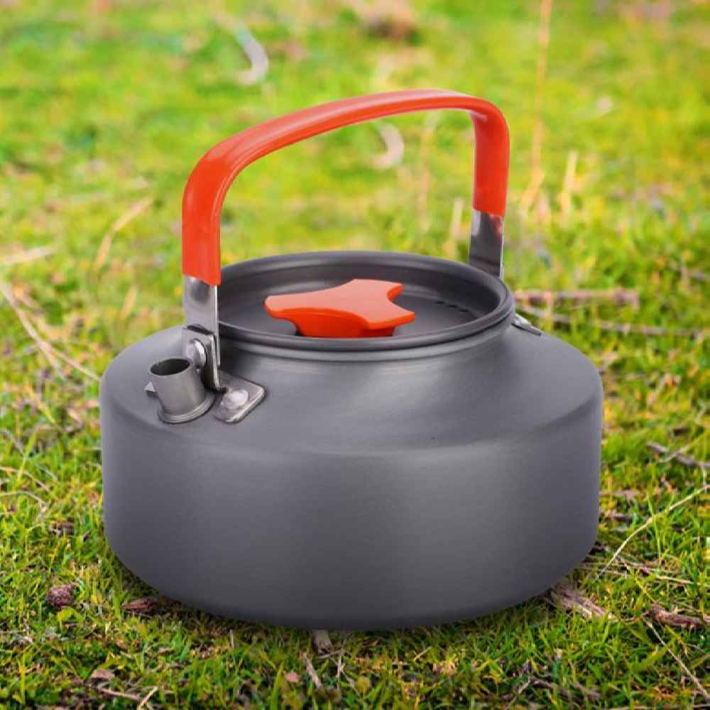 Price and Buy Lightweight 1.6-Liter Outdoor Camping Kettle – Versatile for Campfires - Image 3
