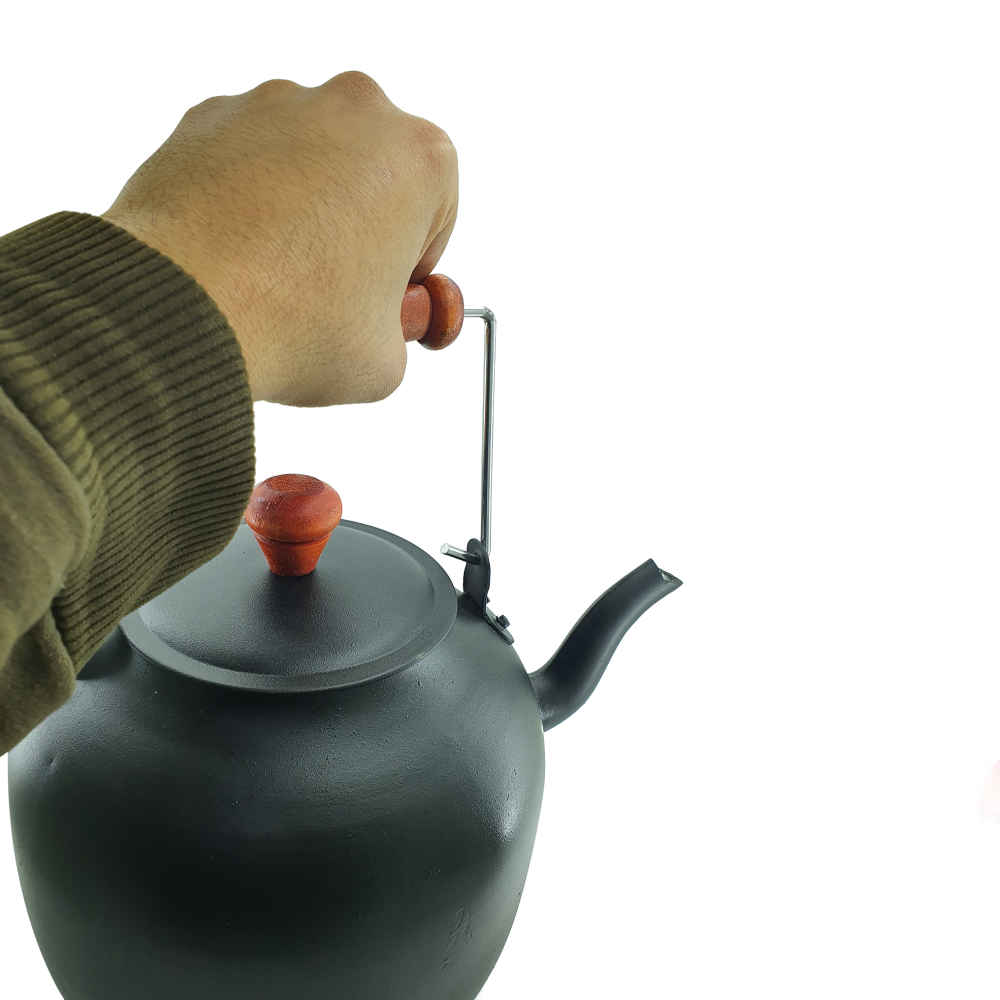 Price and Buy Lightweight 3-Liter Outdoor Camping Kettle – Durable for Campfires - Image 5