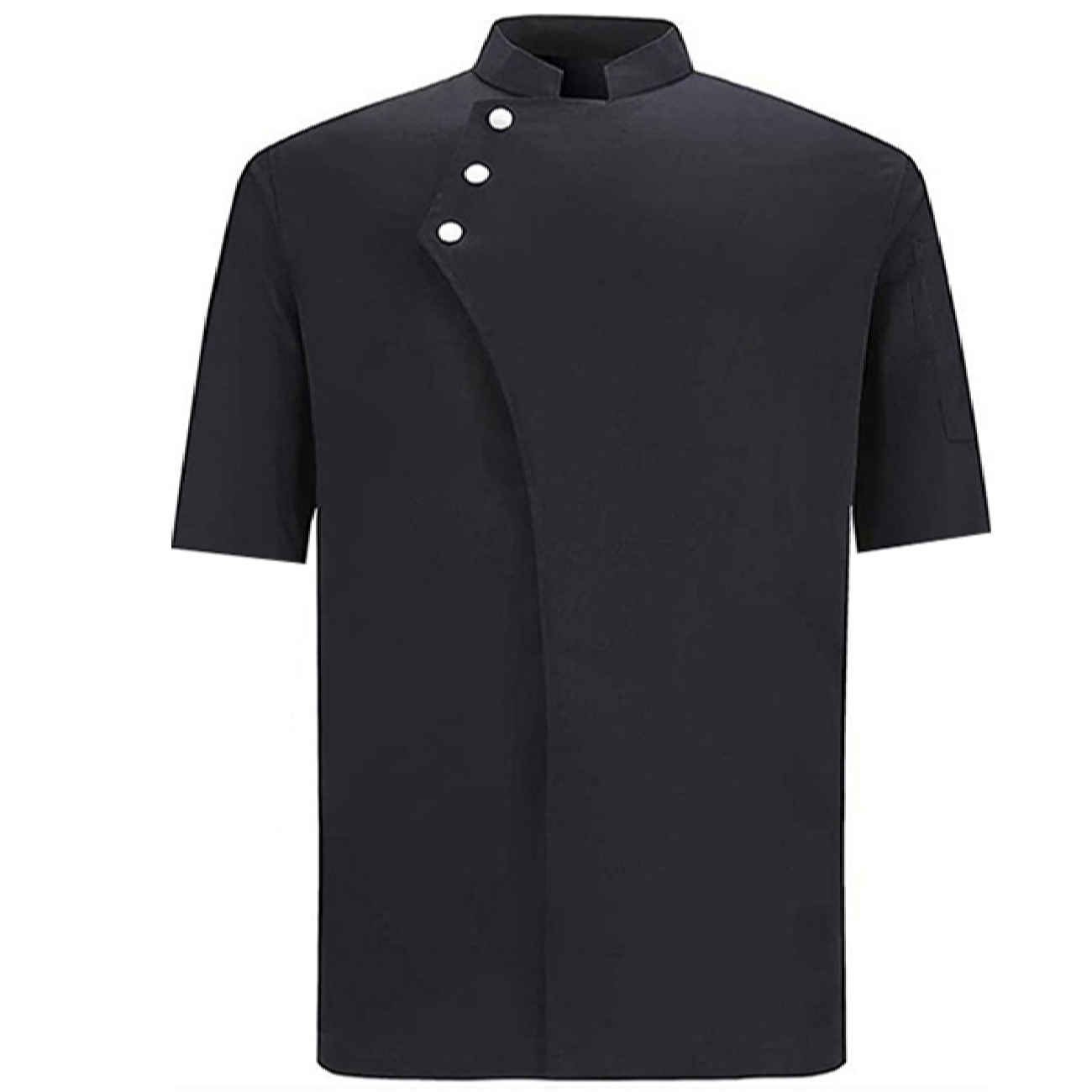 Price and Buy Lightweight Chef Coats for Summer – Short Sleeve & Breathable Material_6902ee3e6921f.jpeg Price and Buy Lightweight Chef Coats for Summer – Short Sleeve & Breathable Material - Image 1