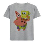 Price and Buy Lightweight Cotton T-Shirt for Children – Unisex Design SpongeBob Design