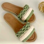 Price and Buy Lightweight & Flexible Macrame Slipper – Stylish Option for Indoor Entertaining or Home Guest