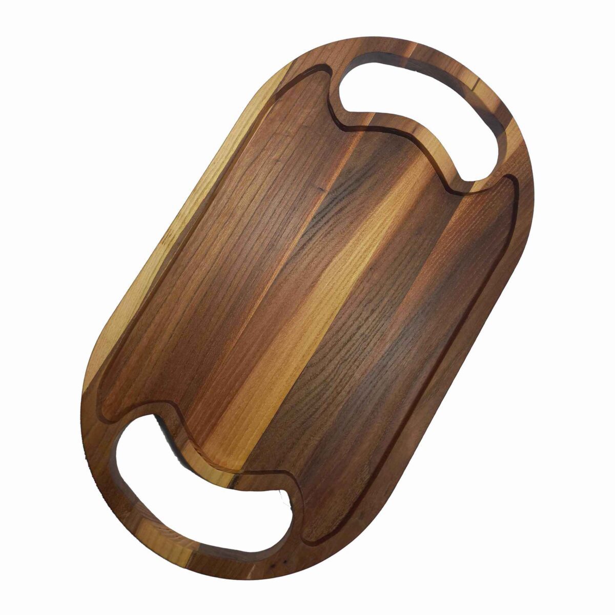 Price and Buy Lightweight Oval-Shaped Wooden Tray – Model Raha | Great for Snacks & More