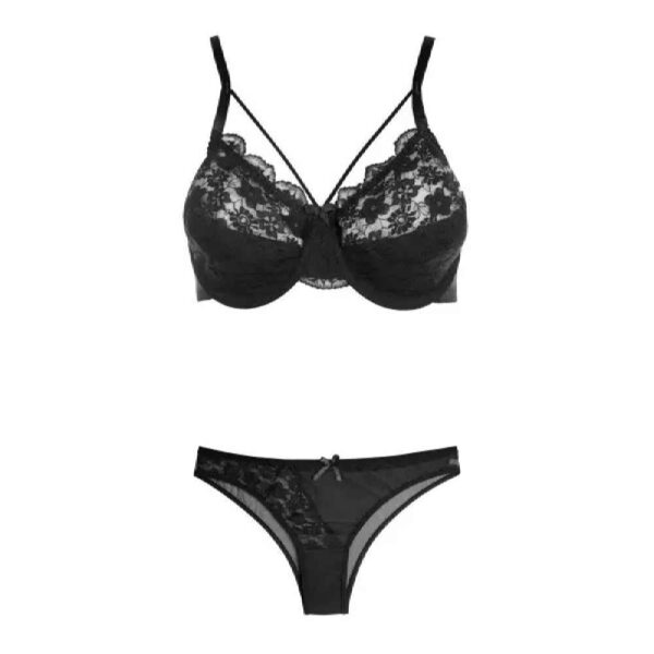 Price and Buy Lingerie Set Lace Bra & Thong With Decorative Bow Tie in the Front_68fe598e046f3.jpeg Price and Buy Lingerie Set Lace Bra & Thong With Decorative Bow Tie in the Front