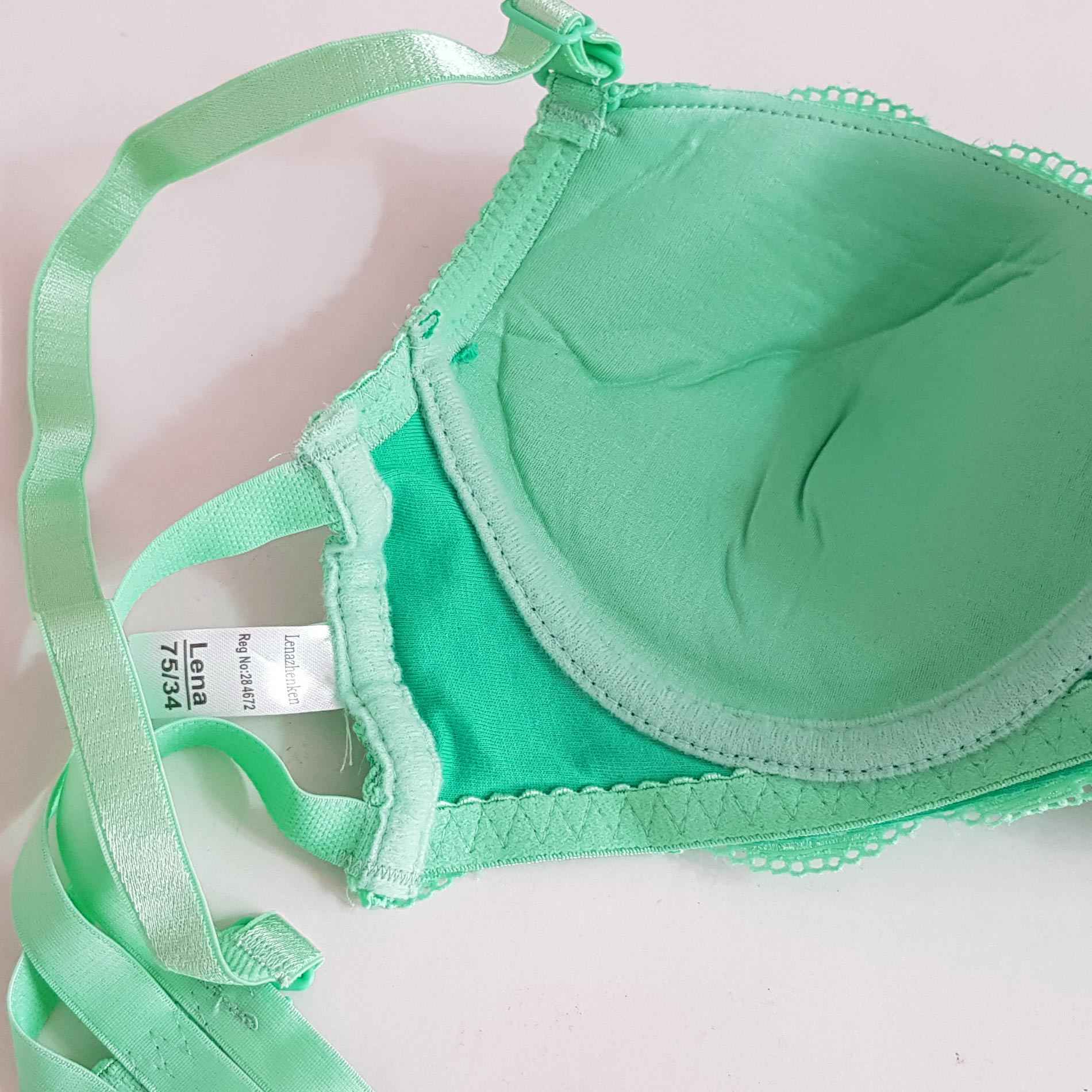 Price and Buy Lingerie Set Padded Bra & Thong Guipure for Women - Image 6