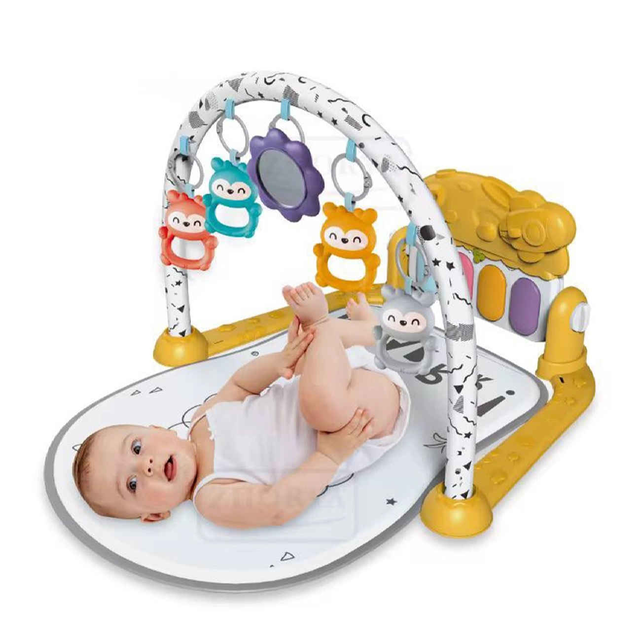 Price and Buy Lion Theme Baby Activity Mat with Hanging Toys and Sound_6903a3d795d77.jpeg Price and Buy Lion Theme Baby Activity Mat with Hanging Toys and Sound - Image 5